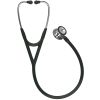 Stetoscop 3M Littmann Cardiology IV negru, capsula luciu oglinda 6177 privire de ansamblu