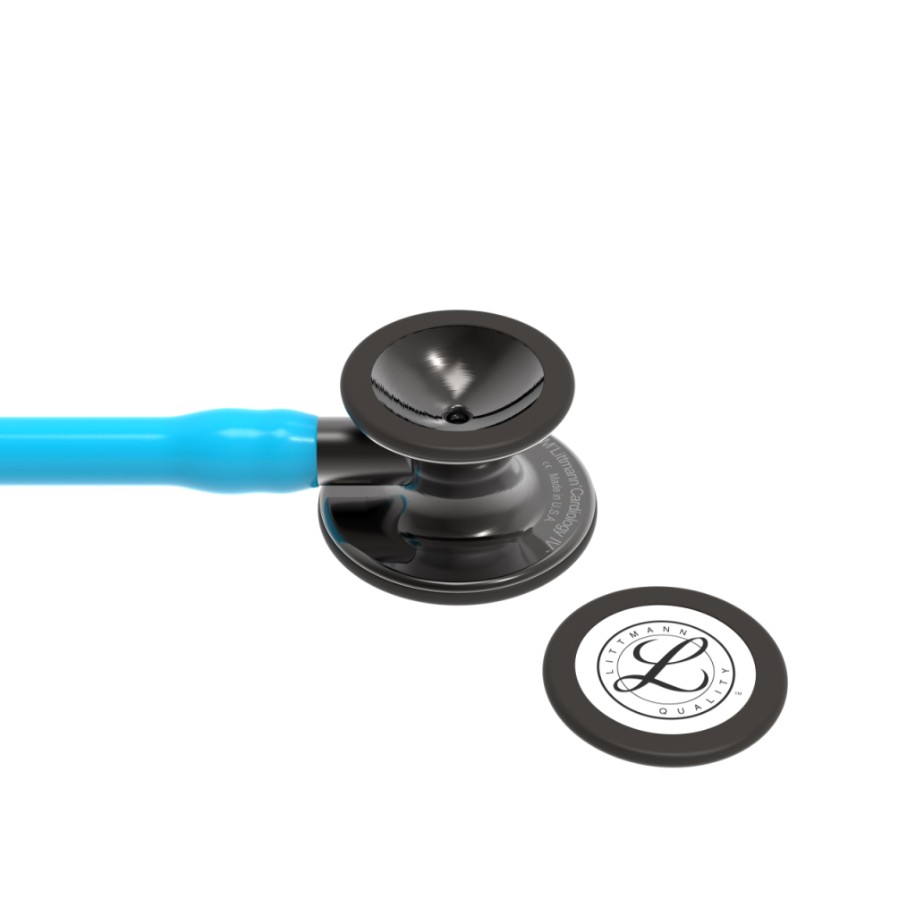 Stetoscop 3M Littmann Cardiology IV Turcoaz capsula fumurie 6171 - capsula + diafragma