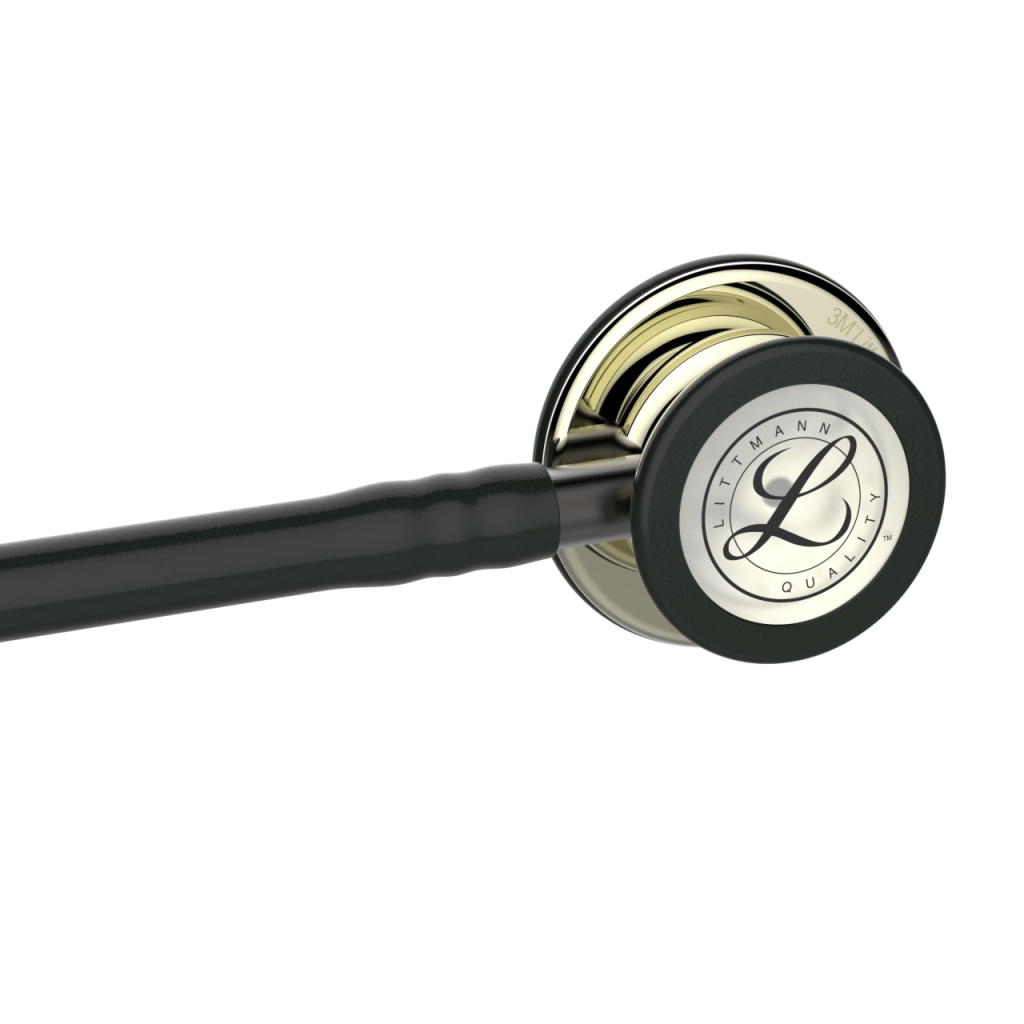 Stetoscop 3M Littmann Classic III Negru cu capsula sampanie 5861 - capsula vedere fata