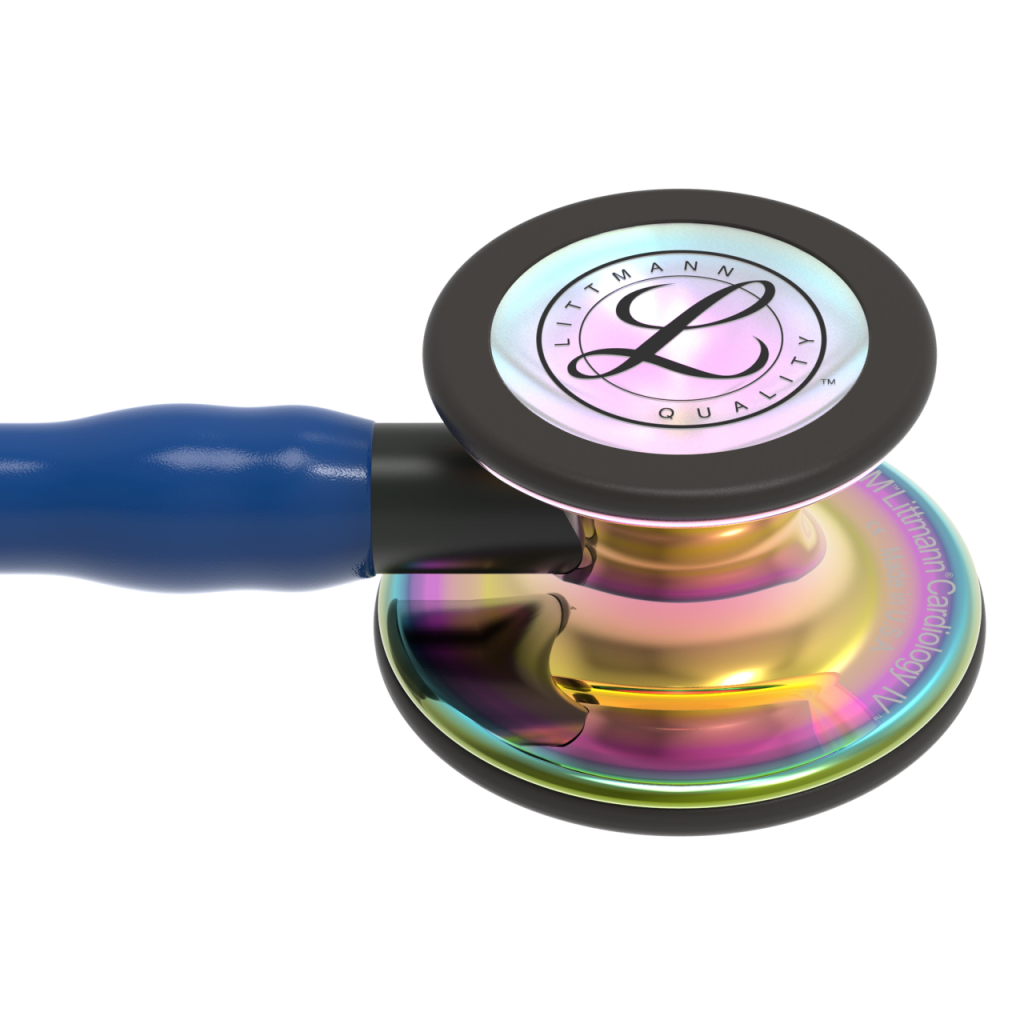 Stetoscop 3M Littmann Cardiology IV Bleumarin capsula curcubeu finisaj oglinda 6242  - capsula 