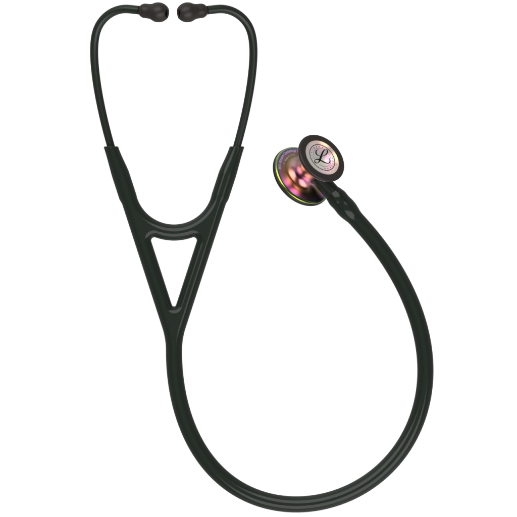 Stetoscop 3M Littmann Cardiology IV Negru capsula curcubeu 6165 privire de ansamblu