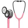 Pachet student -  Stetoscop Littmann Classic III Roz perlat cu capsula oglinda 5962 + Borseta Roz 